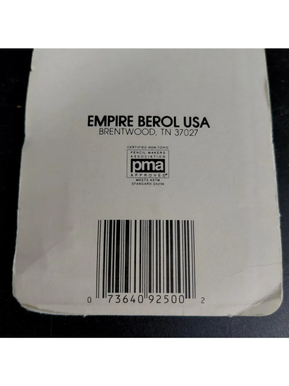 Vintage Empire Berol X-Rays #2 Black Lead Pencil Set 4 Geometric Art Drawing USA